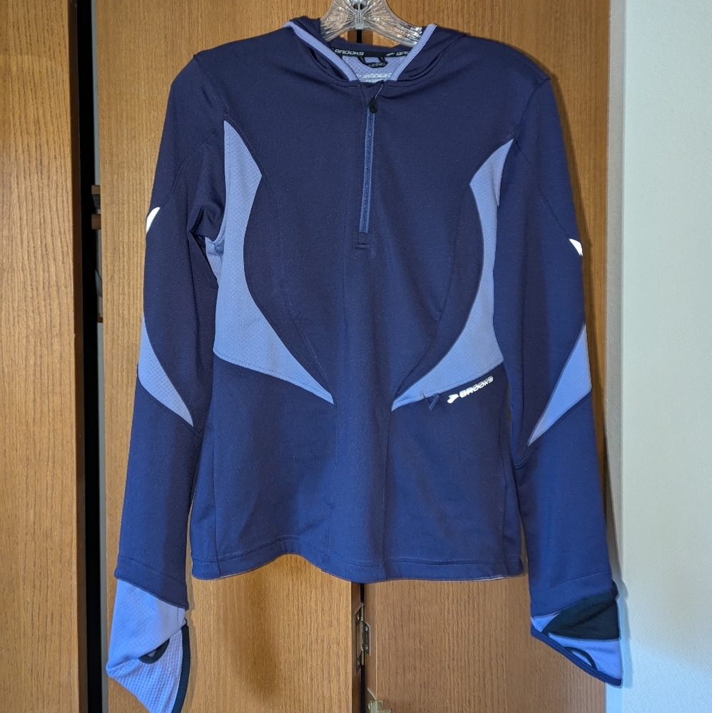 NWOT Brooks Running 1/4 Zip Hoodie